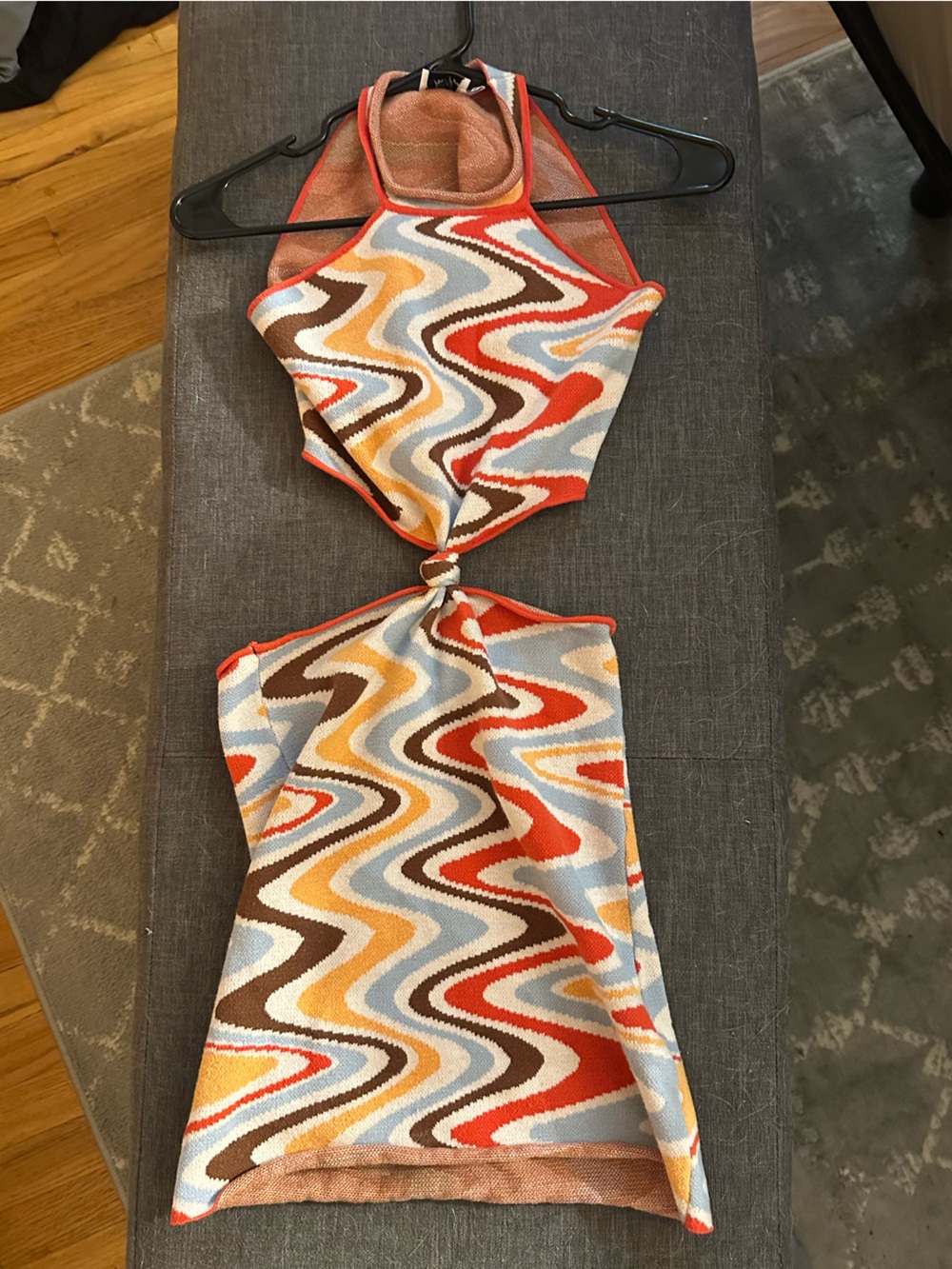 Princess Polly Savannah Knit Cut Out Mini Dress - Picture 9 of 10